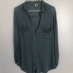 Blue super soft long sleeve